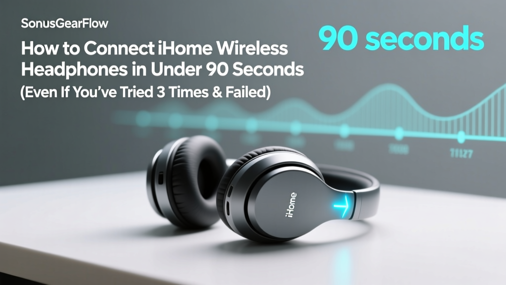 How to Connect iHome Wireless Headphones in Under 90 Seconds (Even If You’ve Tried 3 Times & Failed — Here’s the Real Fix for Pairing Failures, Bluetooth Glitches, and 'Not Found' Errors)