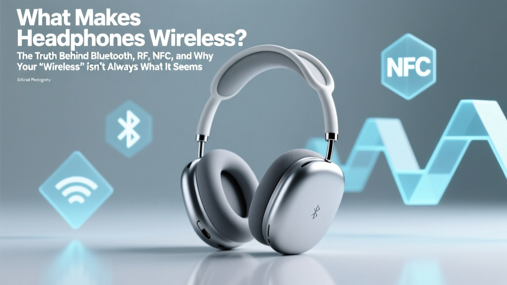 What Makes Headphones Wireless Wireless? The Truth Behind Bluetooth, RF, NFC, and Why Your 'Wireless' Headphones Still Need Charging (and What That Really Means)