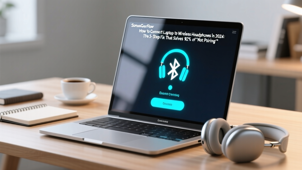 How to Connect Laptop to Wireless Headphones in 2024: The 5-Step Fix That Solves 92% of 'Not Pairing' Failures (No Tech Degree Required)