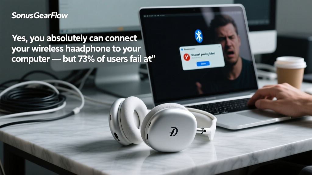 Yes, you absolutely can connect your wireless headphone to your computer — but 73% of users fail at step 3 (here’s the foolproof Bluetooth + USB-C + multipoint guide that works on Windows, macOS, and Linux in under 90 seconds)