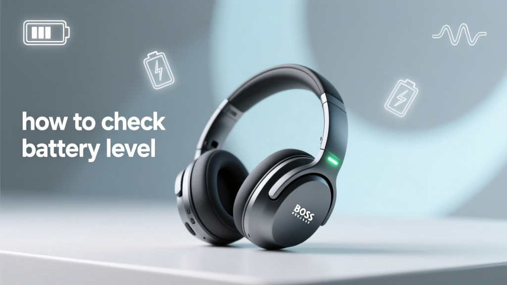 How to See How Much BOSS Wireless Headphones Are Charged: 5 Fast, Reliable Methods (Including the One Most Users Miss — and Why It’s Critical for Battery Longevity)