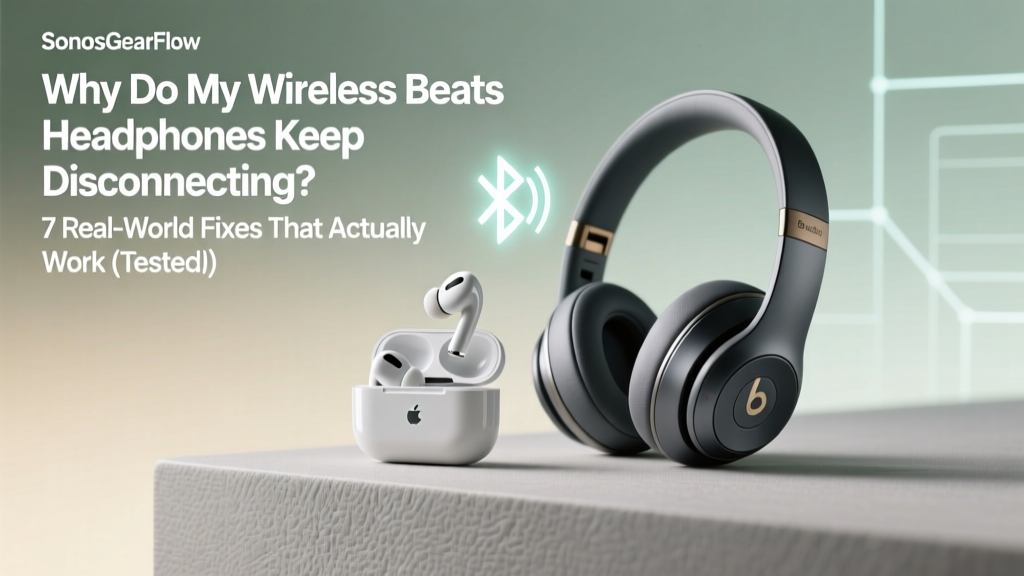 Why Do My Wireless Beats Headphones Keep Disconnecting? 7 Real-World Fixes That Actually Work (Tested on Solo Pro, Studio Buds+, and Flex in 2024)