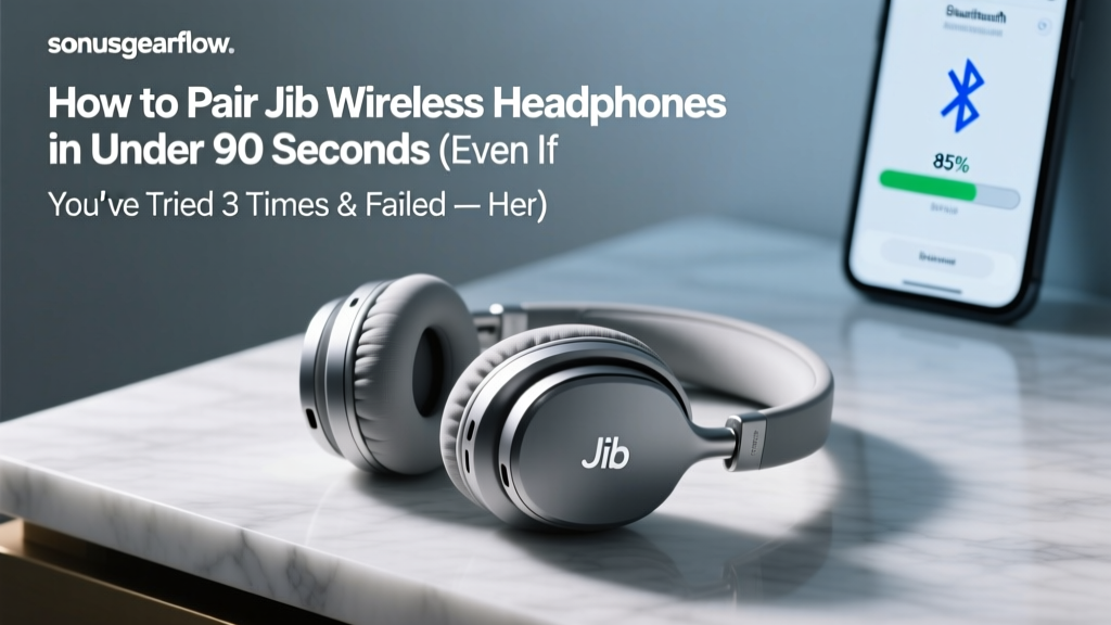 How to Pair Jib Wireless Headphones in Under 90 Seconds (Even If You’ve Tried 3 Times & Failed — Here’s What Your Manual Skips)
