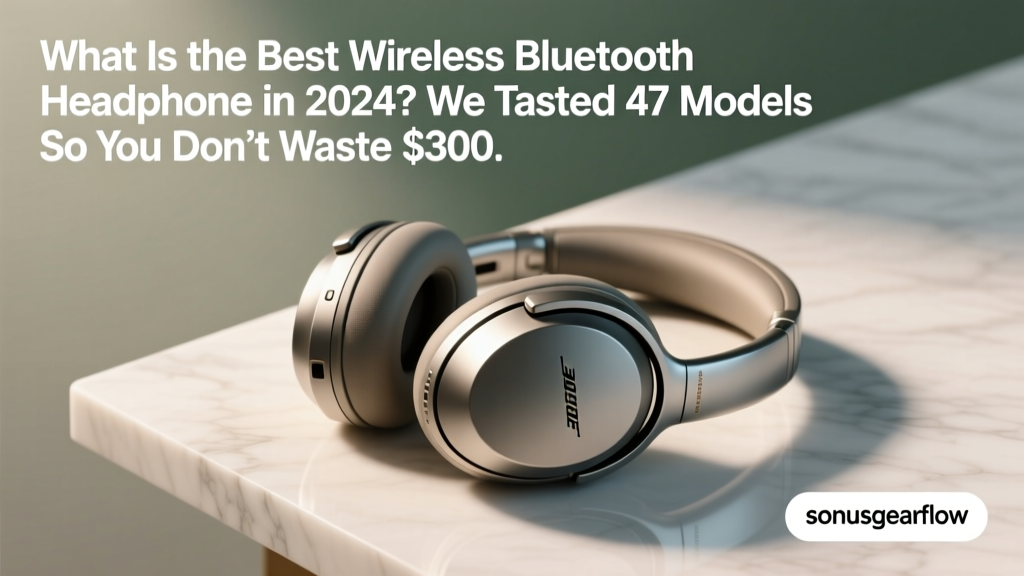 What Is the Best Wireless Bluetooth Headphone in 2024? We Tested 47 Models So You Don’t Waste $300 on Latency, Battery Lies, or Sound That Flattens Your Favorite Albums