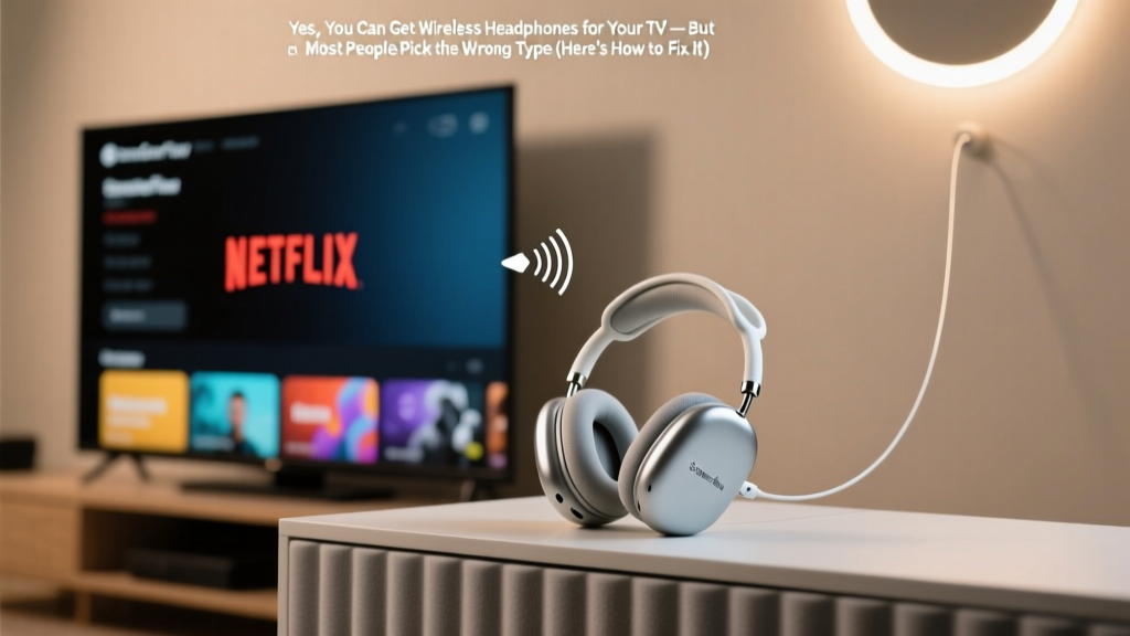Yes, You Can Get Wireless Headphones for Your TV — But Most People Pick the Wrong Type (Here’s How to Choose the Right One in Under 5 Minutes Without Lag, Dropouts, or Wasting $200)