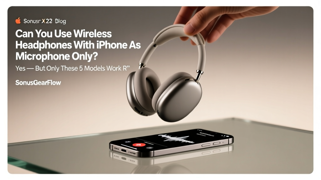 Can You Use Wireless Headphones With iPhone As Microphone Only? Yes — But Only These 5 Models Work Reliably (And Here’s Exactly How to Set Them Up Without Audio Routing Confusion)