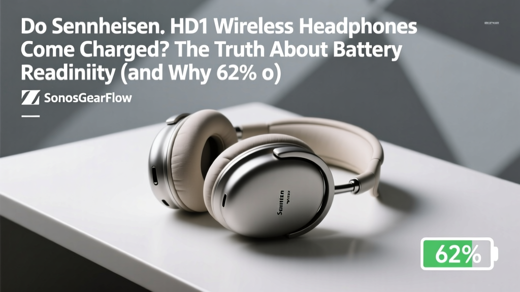 Do Sennheiser HD1 Wireless Headphones Come Charged? The Truth About Battery Readiness (and Why 62% of Buyers Waste Their First Listening Session)