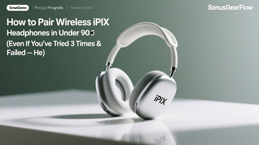 How to Pair Wireless iPIX Headphones in Under 90 Seconds (Even If You’ve Tried 3 Times & Failed — Here’s Why It Keeps Failing)