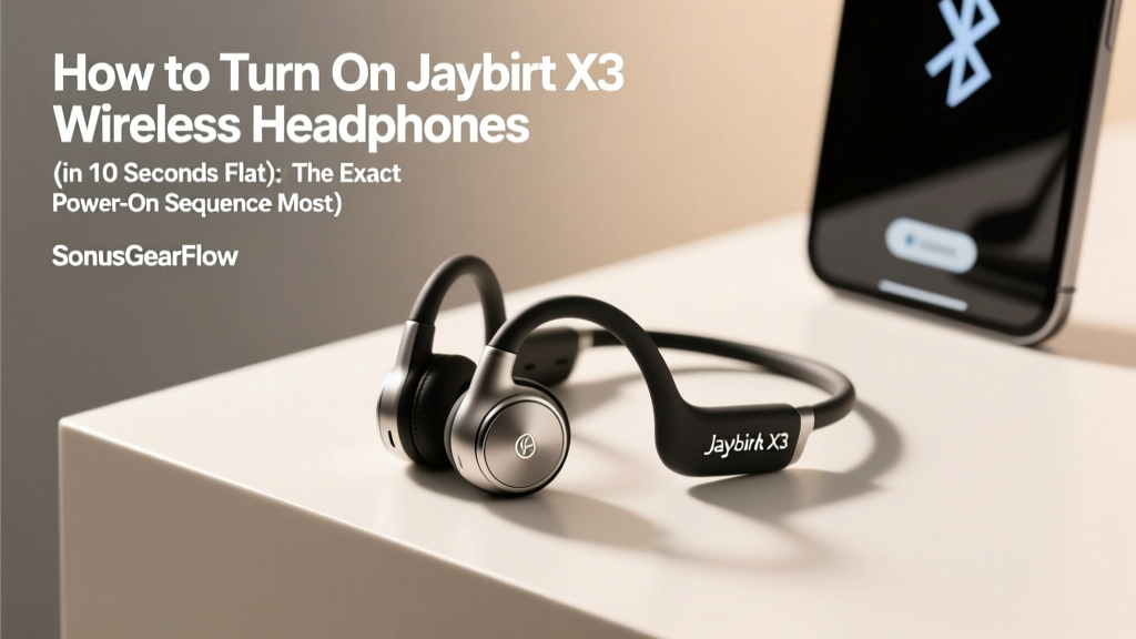 How to Turn On Jaybird X3 Wireless Headphones (in 10 Seconds Flat): The Exact Power-On Sequence Most Users Miss — Plus Why It Fails, How to Fix It, and What to Do If the LED Won’t Light Up