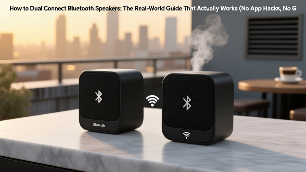 How to Dual Connect Bluetooth Speakers: The Real-World Guide That Actually Works (No App Hacks, No Glitches—Just Clear, Tested Steps for iPhone, Android & Windows)