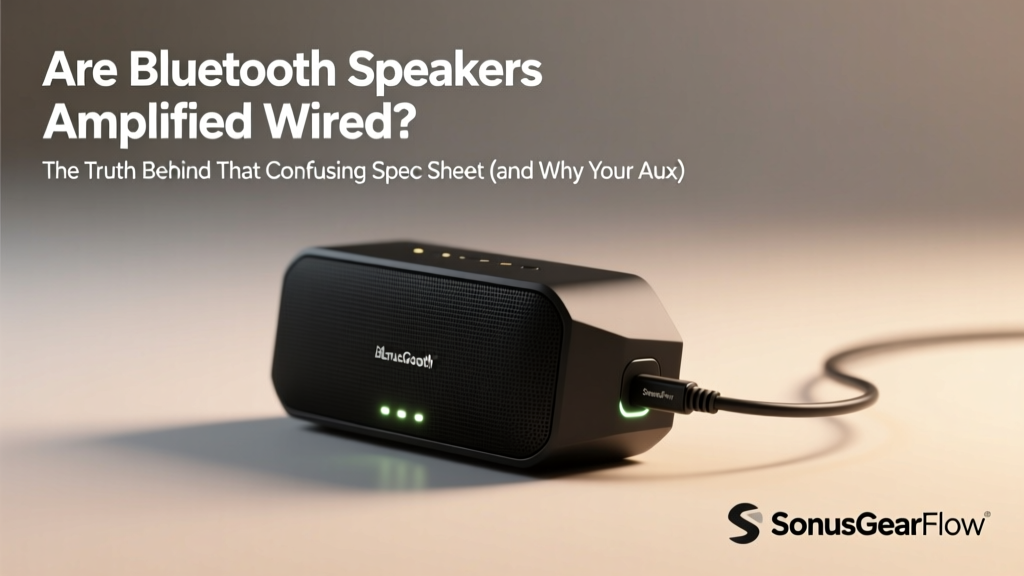 Are Bluetooth Speakers Amplified Wired? The Truth Behind That Confusing Spec Sheet (and Why Your Aux Cable Might Be Silently Bypassing the Amp)