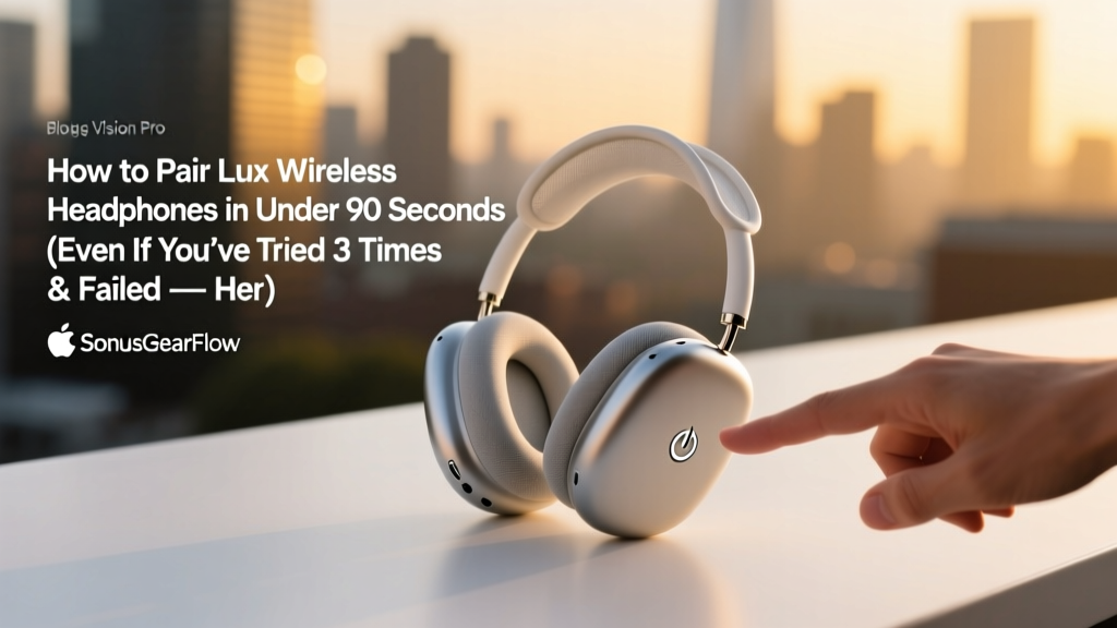 How to Pair Lux Wireless Headphones in Under 90 Seconds (Even If You’ve Tried 3 Times & Failed — Here’s the Exact Button Combo Your Model Needs)