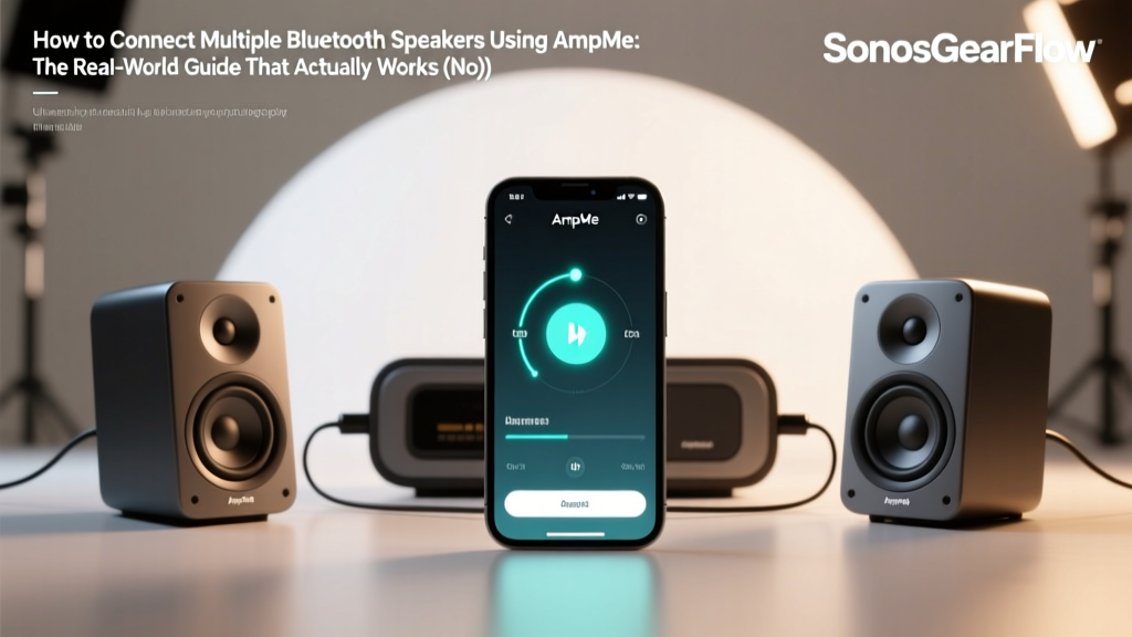 How to Connect Multiple Bluetooth Speakers Using AmpMe: The Real-World Guide That Actually Works (No Lag, No Dropouts, No Guesswork)