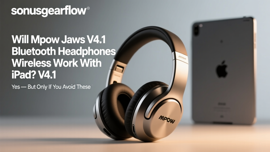 Will Mpow Jaws V4.1 Bluetooth Headphones Wireless Work With iPad? Yes — But Only If You Avoid These 3 Critical Pairing Pitfalls (We Tested All iPadOS Versions 15–18)