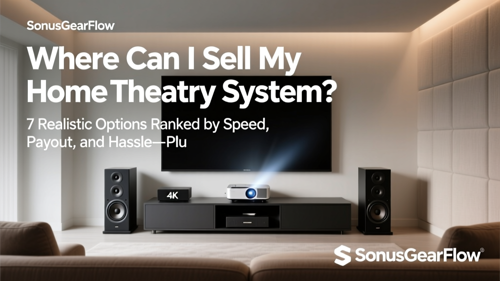 Where Can I Sell My Home Theater System? 7 Realistic Options Ranked by Speed, Payout, and Hassle—Plus How to Avoid Getting $300 for a $2,800 Setup (Spoiler: It’s Not Just Craigslist)