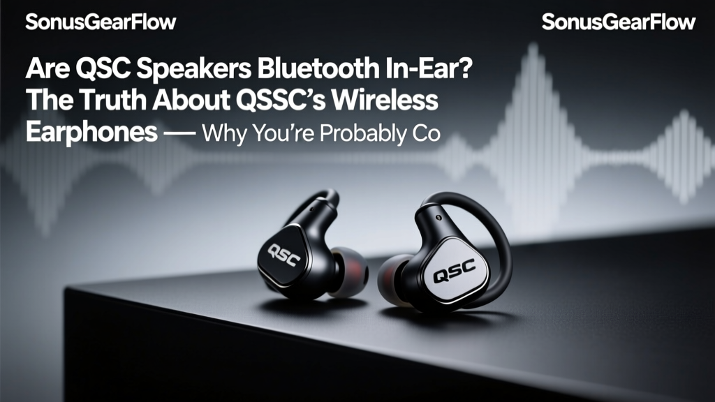 Are QSC Speakers Bluetooth In-Ear? The Truth About QSC’s Wireless Earphones — Why You’re Probably Confusing Their Pro Line with Consumer Brands (and What Actually Exists)