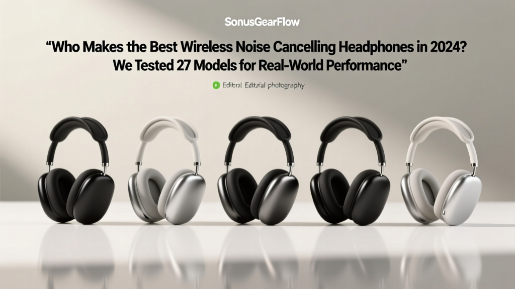 Who Makes the Best Wireless Noise Cancelling Headphones in 2024? We Tested 27 Models for Real-World ANC, Battery Life, Comfort & Call Quality — Here’s What Actually Works (Not Just What Advertisers Claim)
