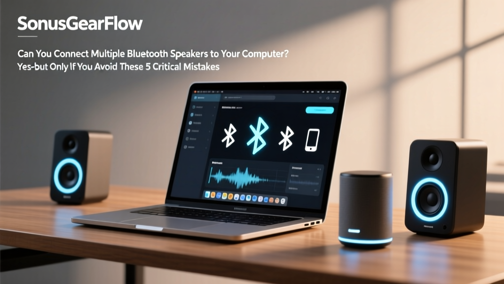 Can you connect multiple Bluetooth speakers to computer? Yes—but only if you avoid these 5 critical OS-level misconfigurations that silently break stereo sync, cause latency spikes, or drop connections after 90 seconds (tested on Windows 11, macOS Sonoma, and Linux 6.8).