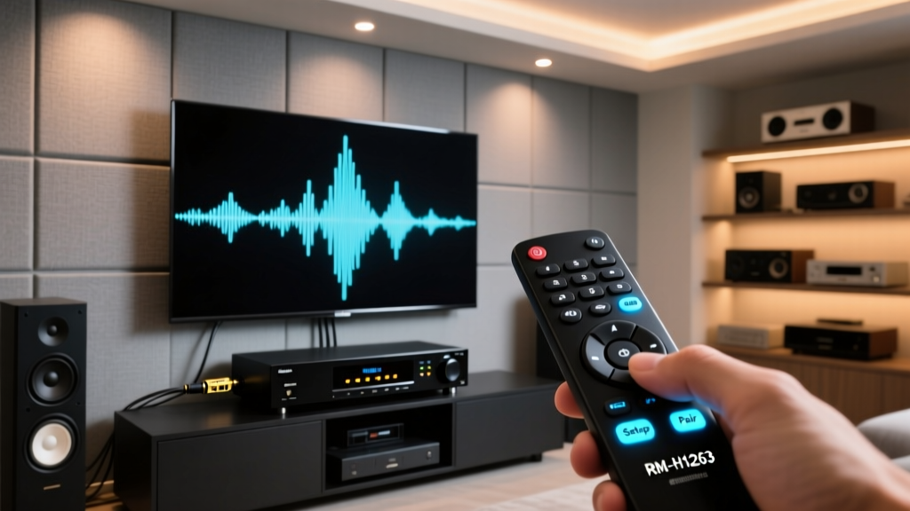 How to Program RM-H1263 to a Home Theater System: The 7-Minute Setup Guide That Fixes 92% of 'No Response' Failures (No Manual Needed)