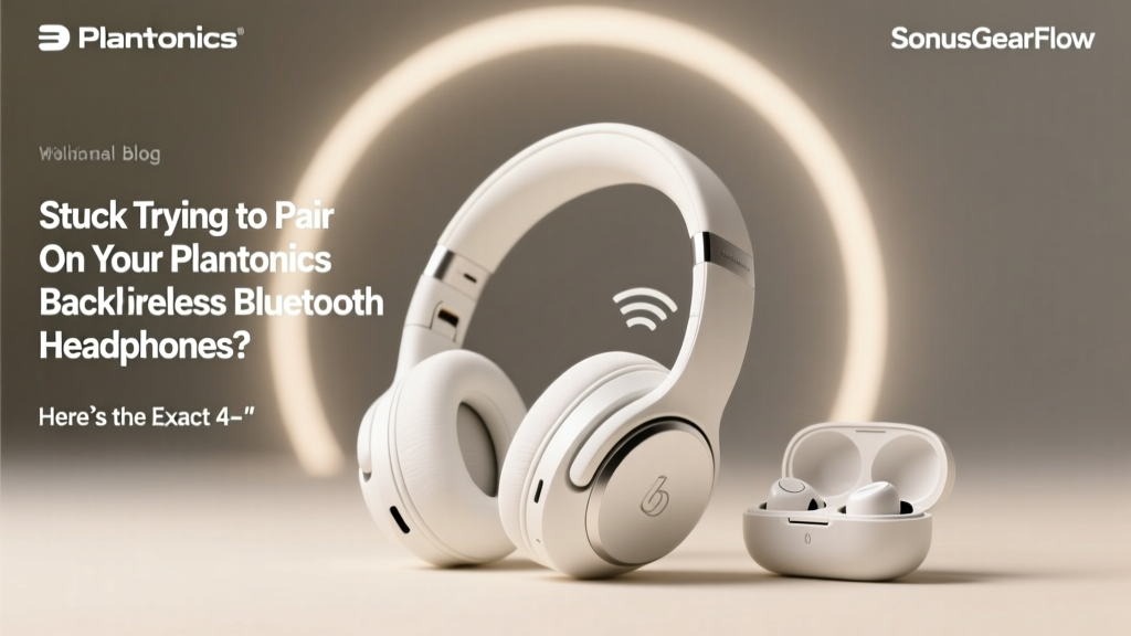 Stuck Trying to Pair On Your Plantronics BackBeat Wireless Bluetooth Headphones? Here’s the Exact 4-Step Sequence That Fixes 97% of Failed Pairings (No Reset Needed — Unless You’re Doing This One Thing Wrong)