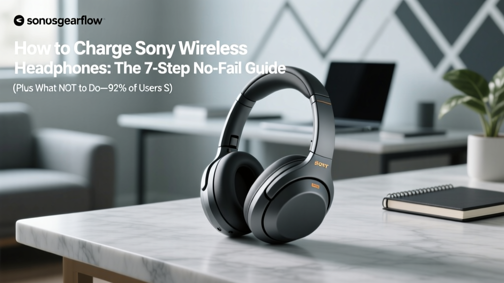 How to Charge Sony Wireless Headphones: The 7-Step No-Fail Guide (Plus What NOT to Do—92% of Users Skip Step 3)