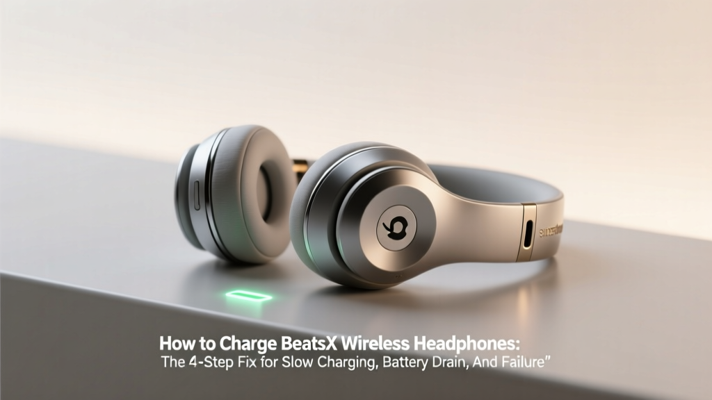 How to Charge BeatsX Wireless Headphones: The 4-Step Fix for Slow Charging, Battery Drain, and Failed Connections (That 83% of Users Miss)
