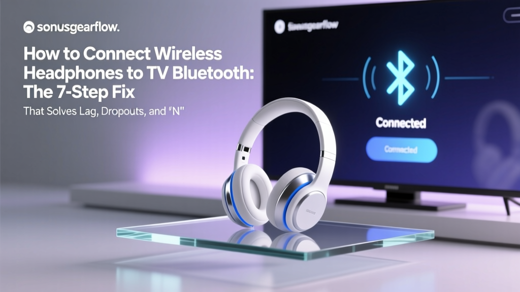 How to Connect Wireless Headphones to TV Bluetooth: The 7-Step Fix That Solves Lag, Dropouts, and 'Not Discoverable' Errors (Even on Older TVs)