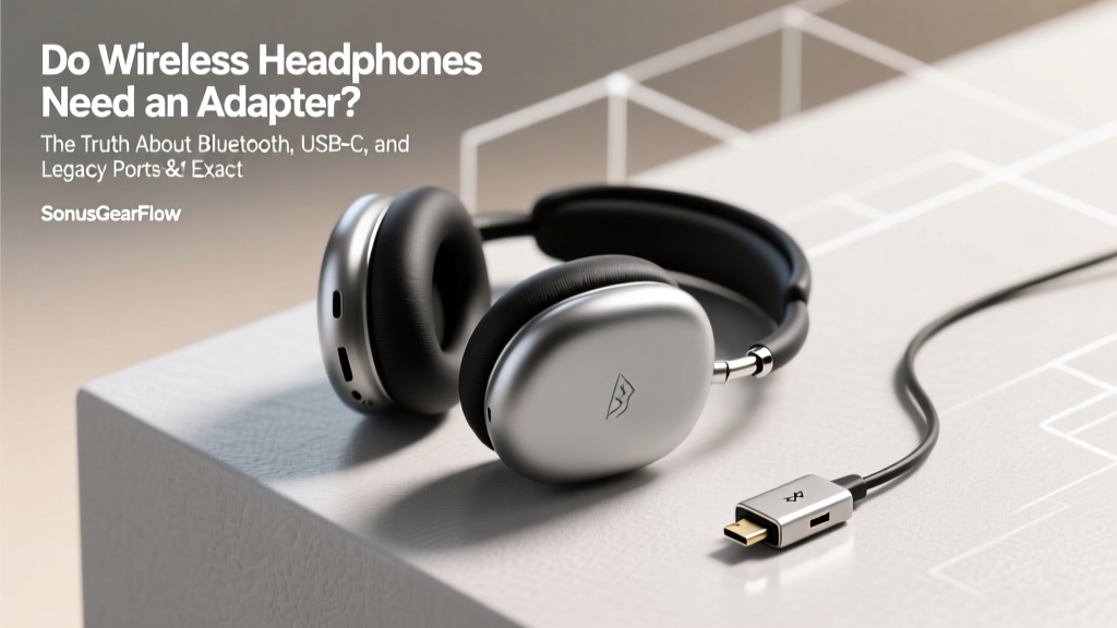 Do wireless headphones need an adapter? The truth about Bluetooth, USB-C, and legacy ports—and exactly when (and why) you’ll waste money buying the wrong one.