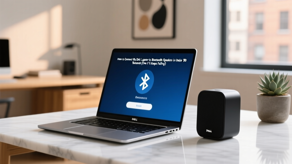 How to Connect My Dell Laptop to Bluetooth Speakers in Under 90 Seconds (Even If It Keeps Failing — Here’s Why & How to Fix It)