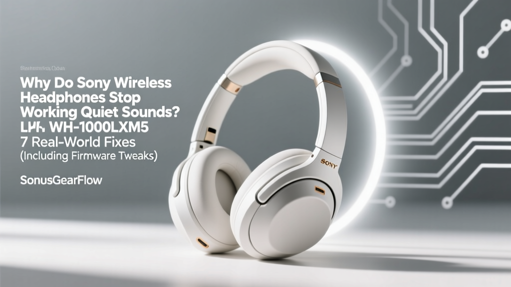 Why Do Sony Wireless Headphones Stop Working Quiet Sounds? 7 Real-World Fixes (Including Firmware Tweaks & ANC Calibration That Most Users Miss)