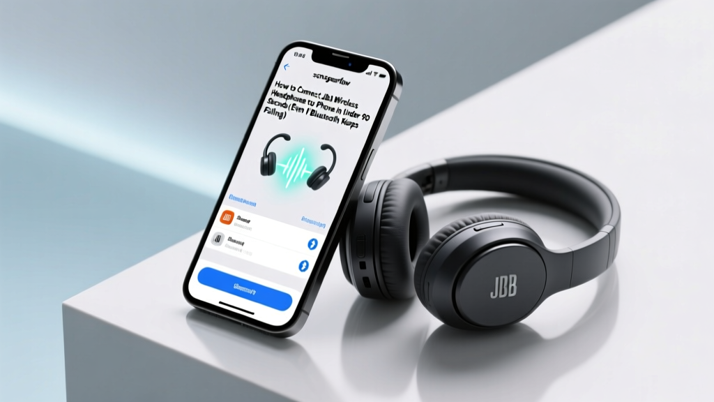 How to Connect JLab Wireless Headphones to Phone in Under 90 Seconds (Even If Bluetooth Keeps Failing or Won’t Show Up in Settings)