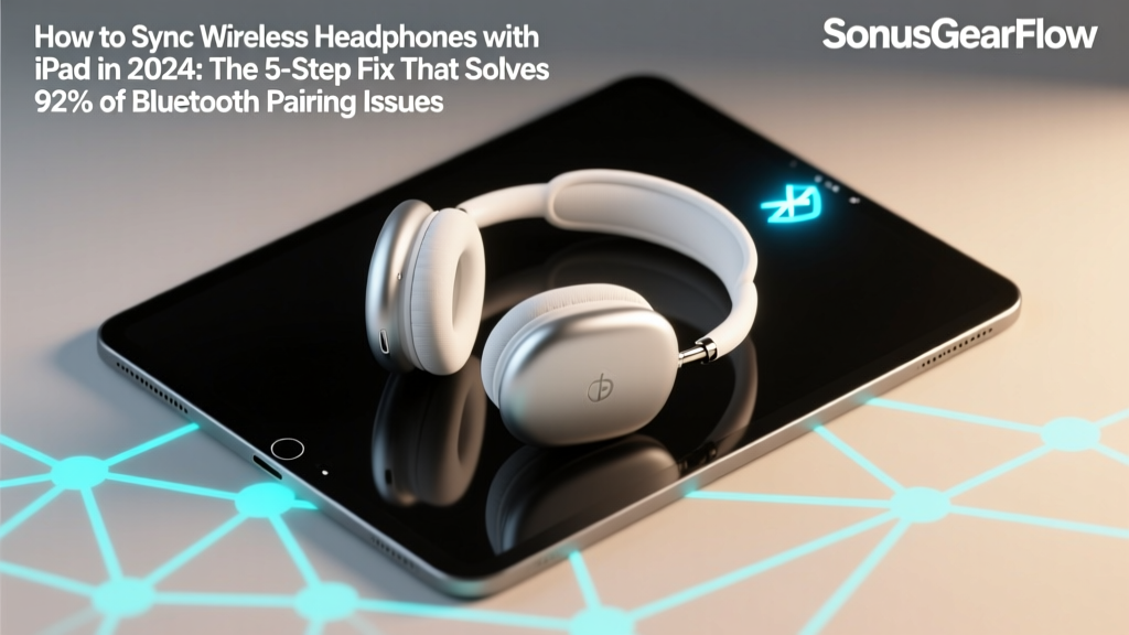 How to Sync Wireless Headphones with iPad in 2024: The 5-Step Fix That Solves 92% of Bluetooth Pairing Failures (No Resetting Needed)