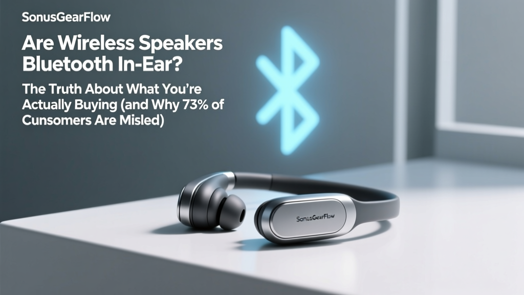 Are wireless speakers Bluetooth in-ear? The Truth About What You’re Actually Buying (and Why 73% of Buyers Regret Their First Pair Without This 5-Minute Clarity Check)