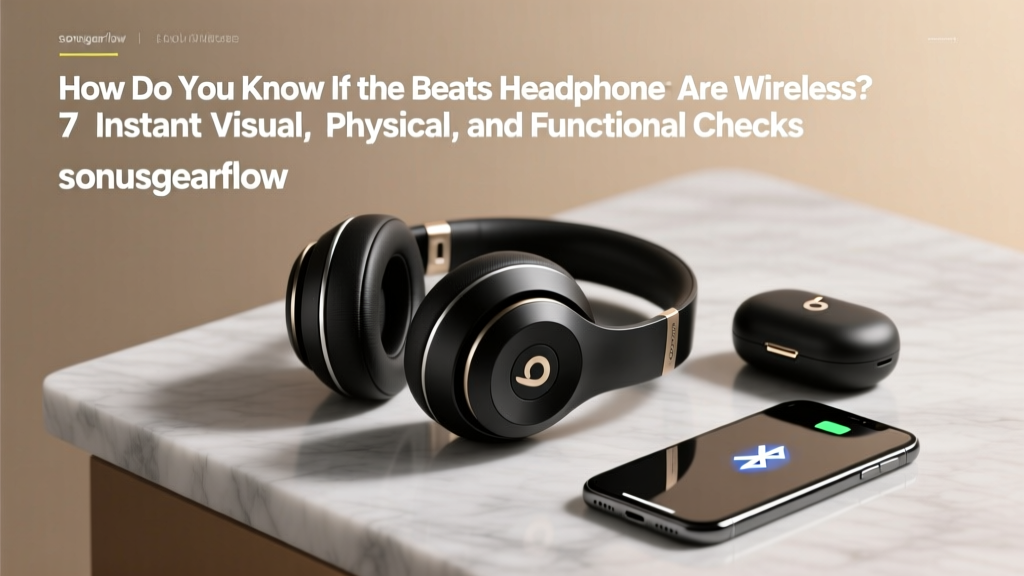 How Do You Know If the Beats Headphones Are Wireless? 7 Instant Visual, Physical, and Functional Checks (No Manual Needed)