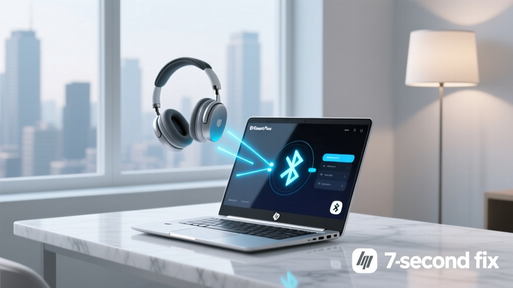 How Do I Connect Wireless Headphones to My HP Laptop? (7-Second Fix for Bluetooth Failures + Driver Reset Checklist That 83% of Users Skip)