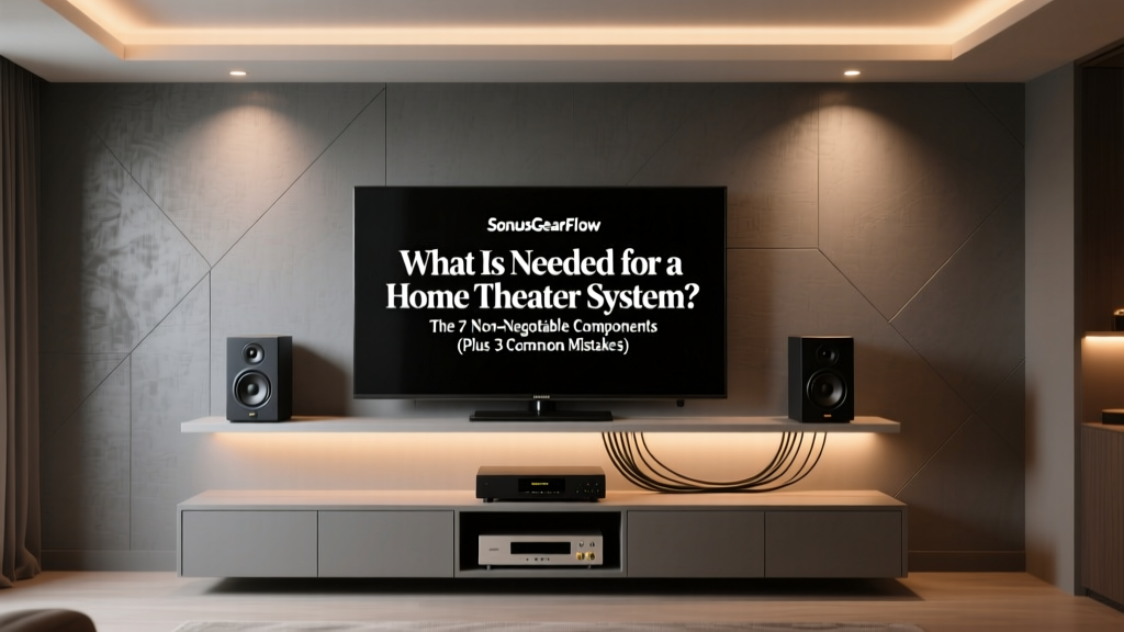 What Is Needed for a Home Theater System? The 7 Non-Negotiable Components (Plus 3 Common Mistakes That Kill Immersion Before You Hit Play)