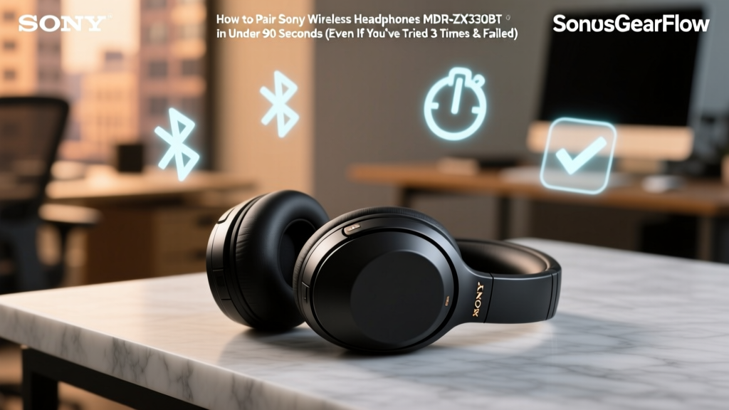 How to Pair Sony Wireless Headphones MDR-ZX330BT in Under 90 Seconds (Even If You’ve Tried 3 Times & Failed — Here’s Why It Keeps Disconnecting)