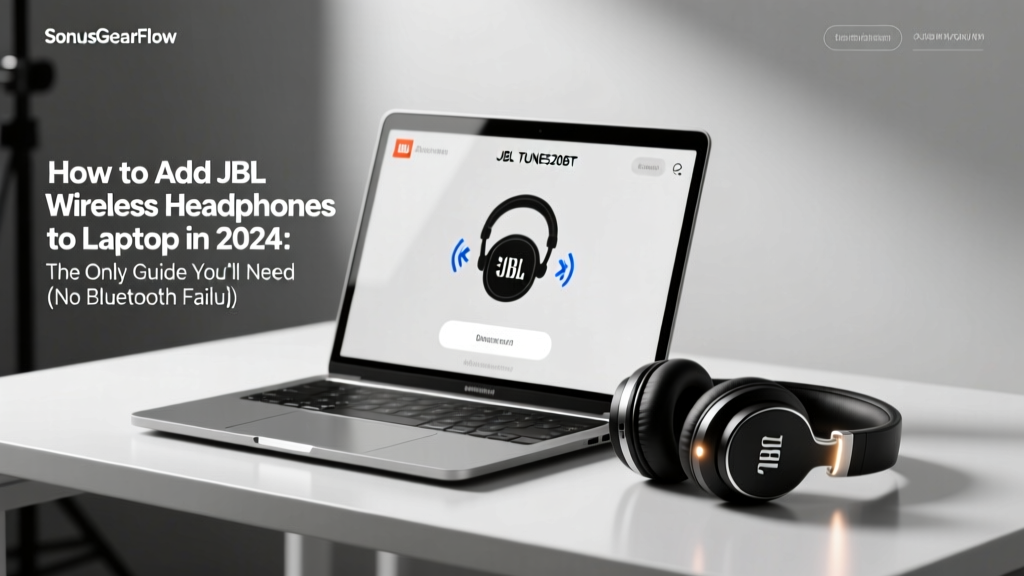 How to Add JBL Wireless Headphones to Laptop in 2024: The Only Guide You’ll Need (No Bluetooth Failures, No Driver Confusion, No Audio Lag)