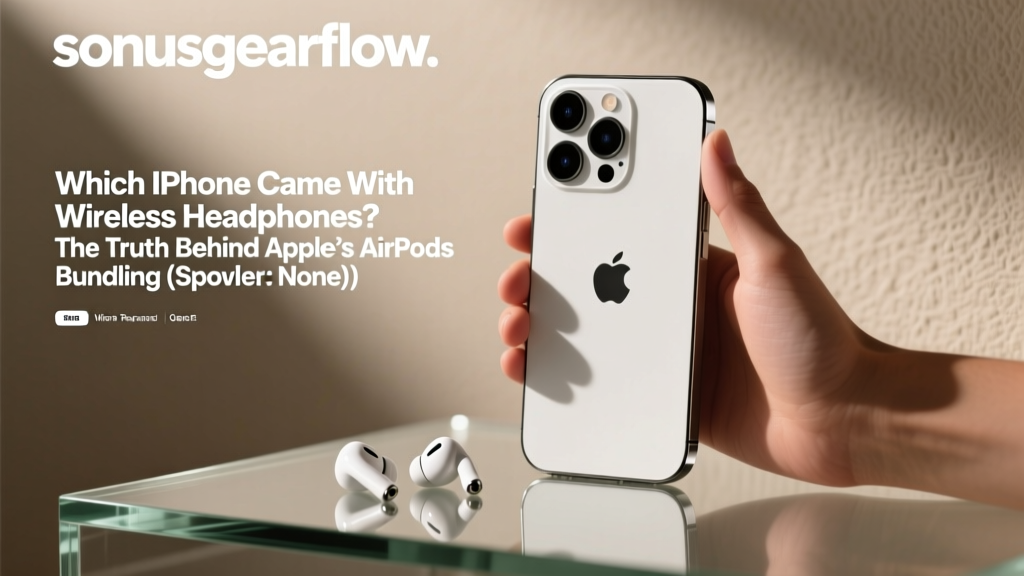 Which iPhone Came With Wireless Headphones? The Truth Behind Apple’s AirPods Bundling (Spoiler: None Ever Did — Here’s What Actually Shipped & Why It Matters for Your Upgrade)