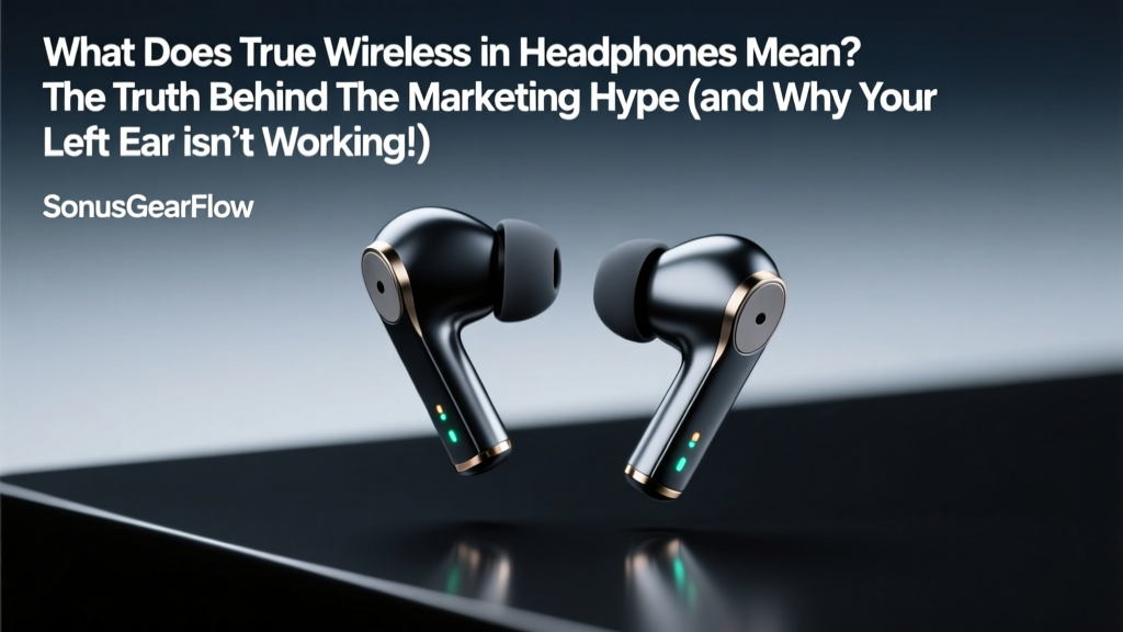 What Does True Wireless in Headphones Mean? The Truth Behind the Marketing Hype (and Why Your Left Earbud Keeps Dropping Out)