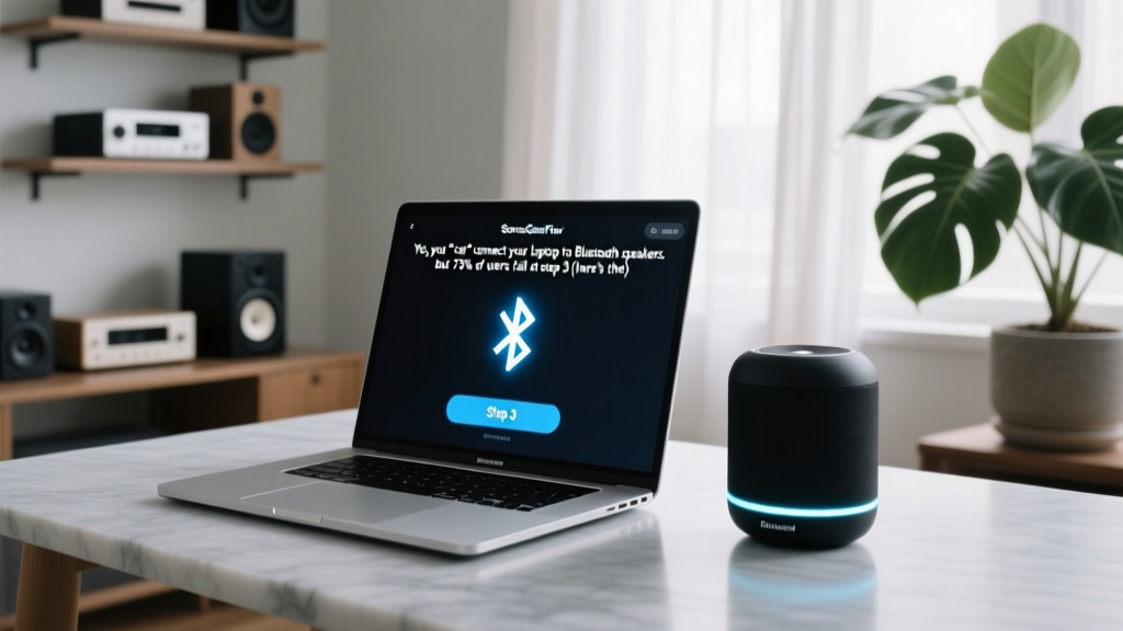 Yes, you *can* connect your laptop to Bluetooth speakers—but 73% of users fail at step 3 (here’s the exact fix for Windows, macOS, and Linux in under 90 seconds)