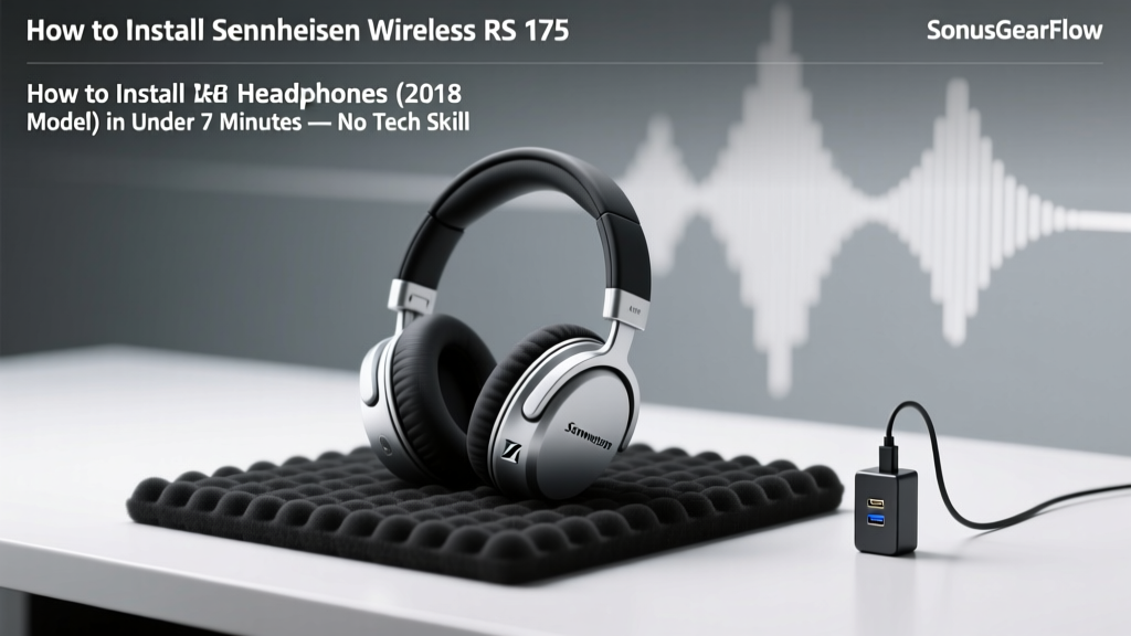 How to Install Sennheiser Wireless RS 175 Headphones (2018 Model) in Under 7 Minutes — No Tech Skills Required, No Manual Hunting, and Zero 'Why Won’t It Pair?' Frustration