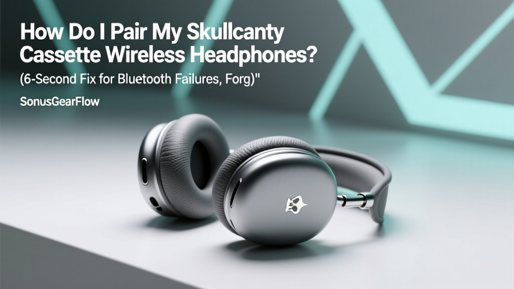 How Do I Pair My Skullcandy Cassette Wireless Headphones? (6-Second Fix for Bluetooth Failures, Forgotten Devices & Battery Traps — No Tech Support Needed)