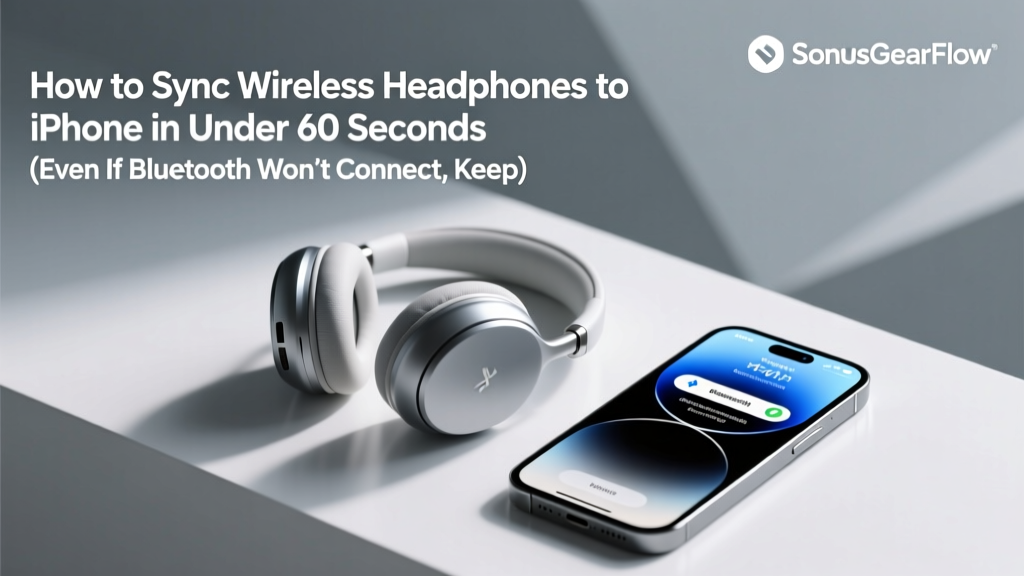 How to Sync Wireless Headphones to iPhone in Under 60 Seconds (Even If Bluetooth Won’t Connect, Keeps Disconnecting, or Shows ‘Not Supported’)