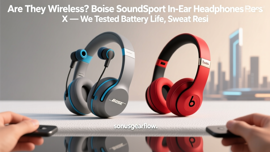 Are They Wireless? Bose SoundSport In-Ear Headphones vs Beats X — We Tested Battery Life, Sweat Resistance, Call Clarity & Real-World Fit (Spoiler: One Fails at 90-Minute Workouts)