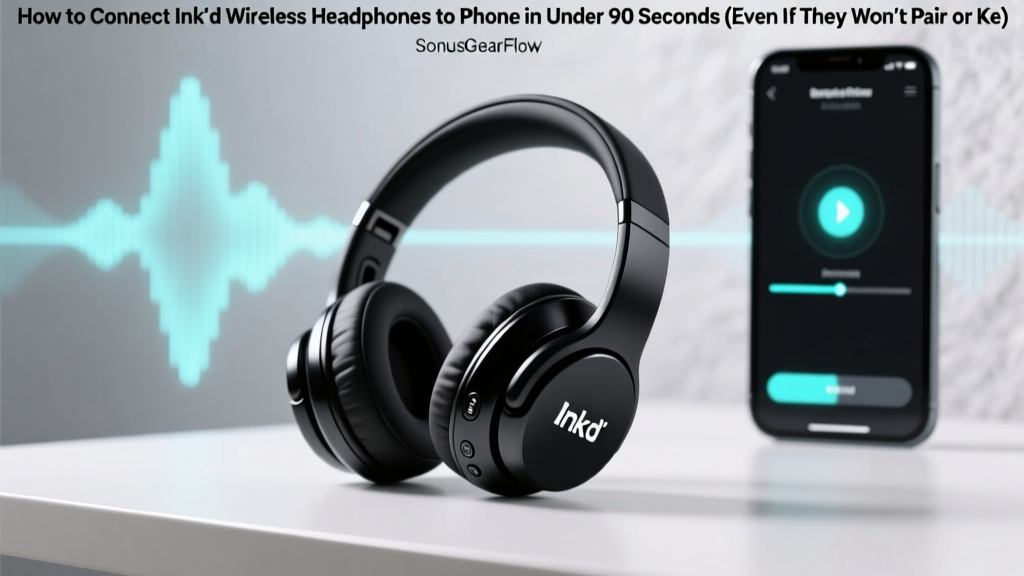 How to Connect Ink'd Wireless Headphones to Phone in Under 90 Seconds (Even If They Won’t Pair or Keep Disconnecting)