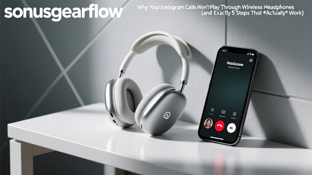 Why Your Instagram Calls Won’t Play Through Wireless Headphones (and Exactly 5 Steps That *Actually* Fix It — No 'Restart Your Phone' Nonsense)