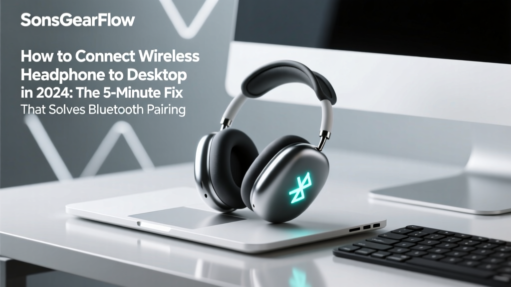 How to Connect Wireless Headphone to Desktop in 2024: The 5-Minute Fix That Solves Bluetooth Pairing Failures, USB-A Dongle Confusion, and Windows Audio Routing Nightmares (No Tech Degree Required)