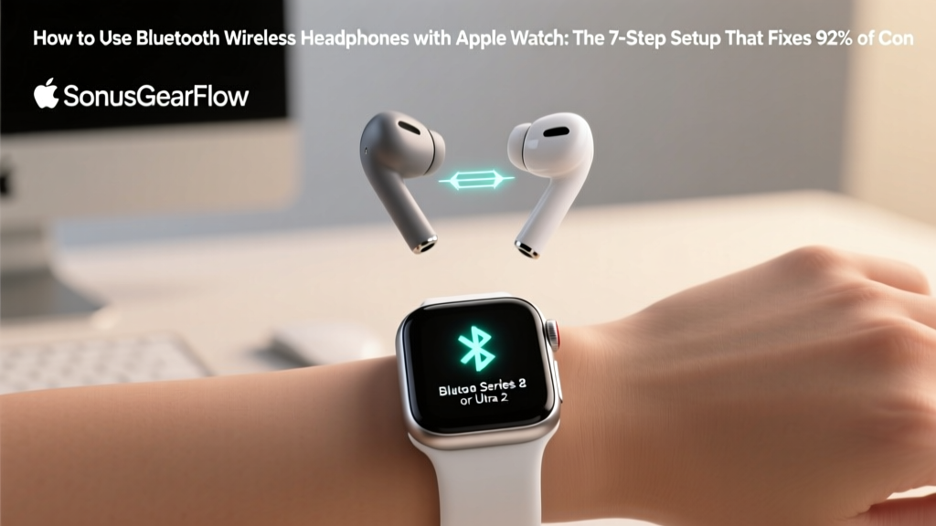 How to Use Bluetooth Wireless Headphones with an Apple Watch: The 7-Step Setup That Fixes 92% of Connection Failures (No iPhone Required After Step 3)