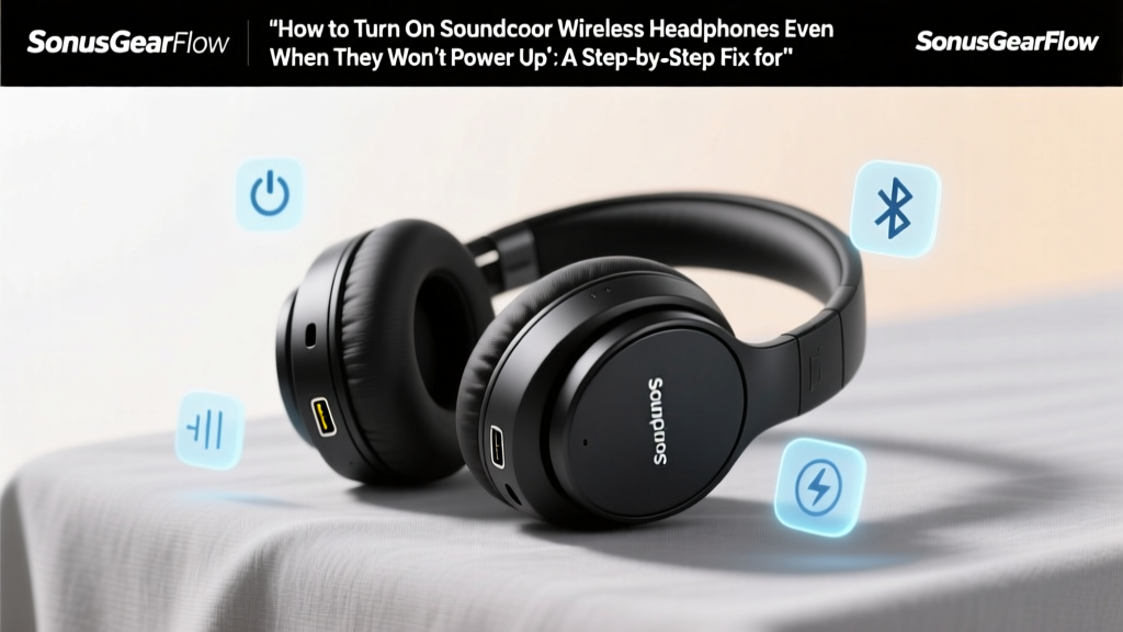 How to Turn On Soundcore Wireless Headphones (Even When They Won’t Power Up): A Step-by-Step Fix for Dead Buttons, Blinking Lights, and Silent Charging Cycles — No Tech Support Needed